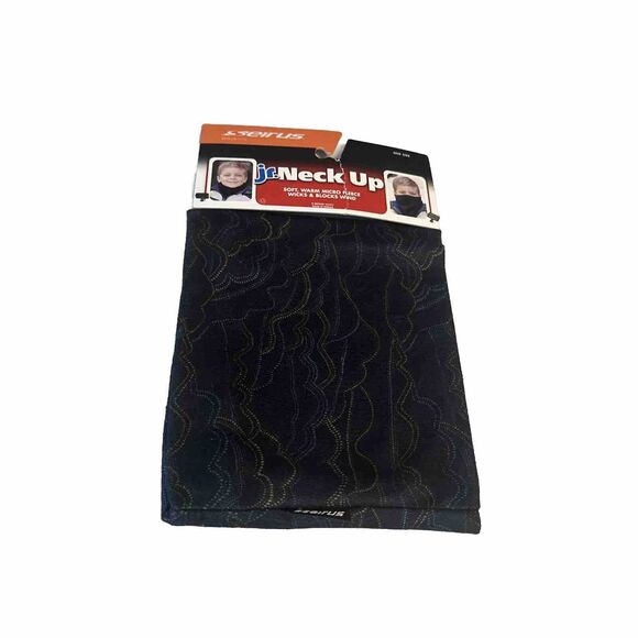 Seirus Kids Jr Micro Fleece Neck-Up Winter Neck Warmer OSFA Cloud Doodle NWT - Picture 1 of 2